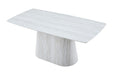 Halcyon Travertine Look Dining Table 180cm