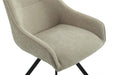 Hollis Swivel Dining Chair - Fawn