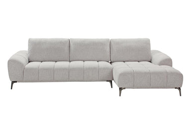 Sorrento 3 Seater Sofa with Right Chaise - Cloud