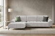 Sorrento 3 Seater Sofa with Left Chaise - Cloud
