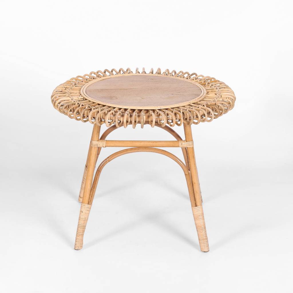 Bali Rattan Side Table