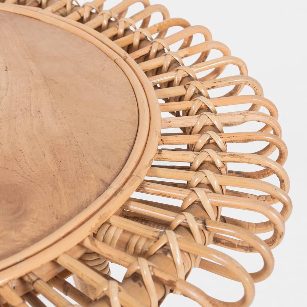 Bali Rattan Side Table