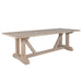 Santa Fe Mango Wood Dining Table 280cm - White Wash