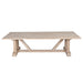 Santa Fe Mango Wood Dining Table 280cm - White Wash