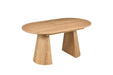 Lockwood Oval Extension Dining Table - Oak