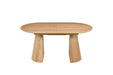 Lockwood Oval Extension Dining Table - Oak