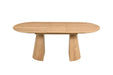 Lockwood Oval Extension Dining Table - Oak