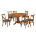 Mackenzie 7 Piece Extension Dining Set - Walnut