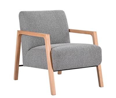 Mason Fabric Armchair - Grey