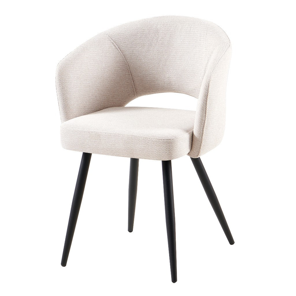 Matzo Fabric Dining Chair - Beige