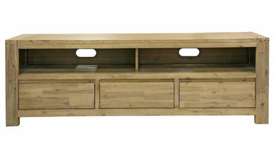 Kauri 3 Drawer TV Unit - Smoke