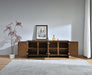 Walden 4 Door Buffet 180cm - Warm Walnut
