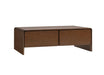 Walden 2 Drawer Coffee Table - Warm Walnut
