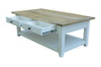 Coogee Coffee Table - Natural/White
