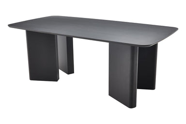 Vela Dining Table 200cm - Aubergine