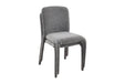 Vela Upholstered Dining Chair - Aubergine