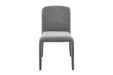 Vela Upholstered Dining Chair - Aubergine