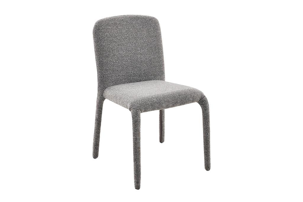 Vela Upholstered Dining Chair - Aubergine
