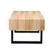 Dakota Messmate 2 Drawer Coffee Table - Natural