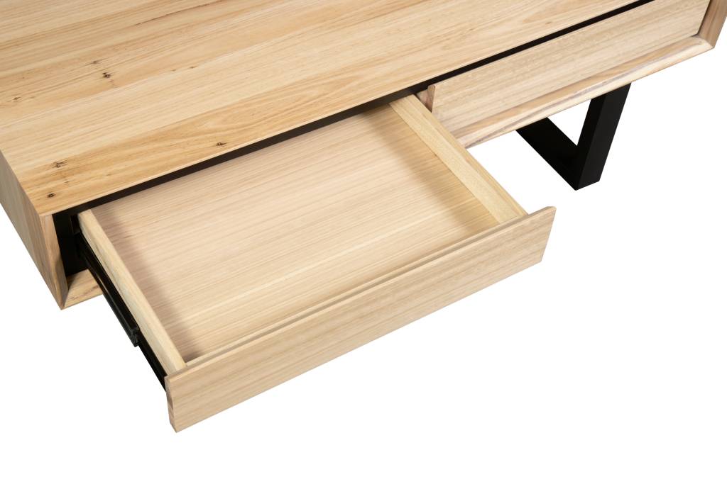 Dakota Messmate 2 Drawer Coffee Table - Natural
