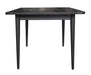 Obsidian Parquet Dining Table 180cm - Black