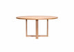 Perisher Round Parquet Dining Table 160cm - Natural