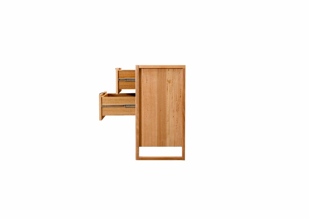 Perisher Messmate 3 Door 3 Drawer Buffet - Natural