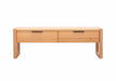 Perisher Messmate 2 Drawer Coffee Table - Natural