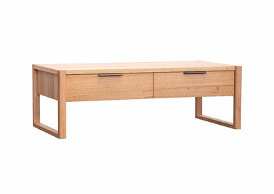 Perisher Messmate 2 Drawer Coffee Table - Natural