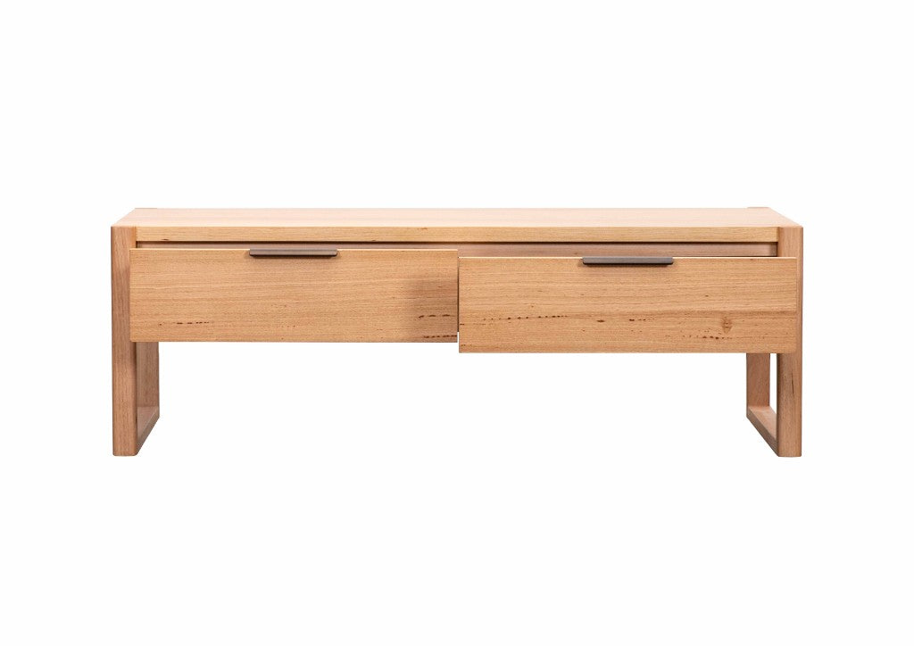 Perisher Messmate 2 Drawer Coffee Table - Natural