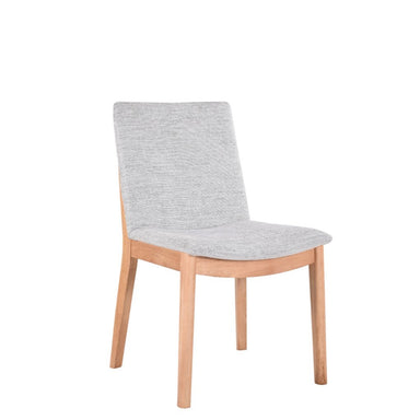 Perisher Fabric Dining Chair - Grey