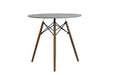 Pippin Round Dining Table 80cm - White