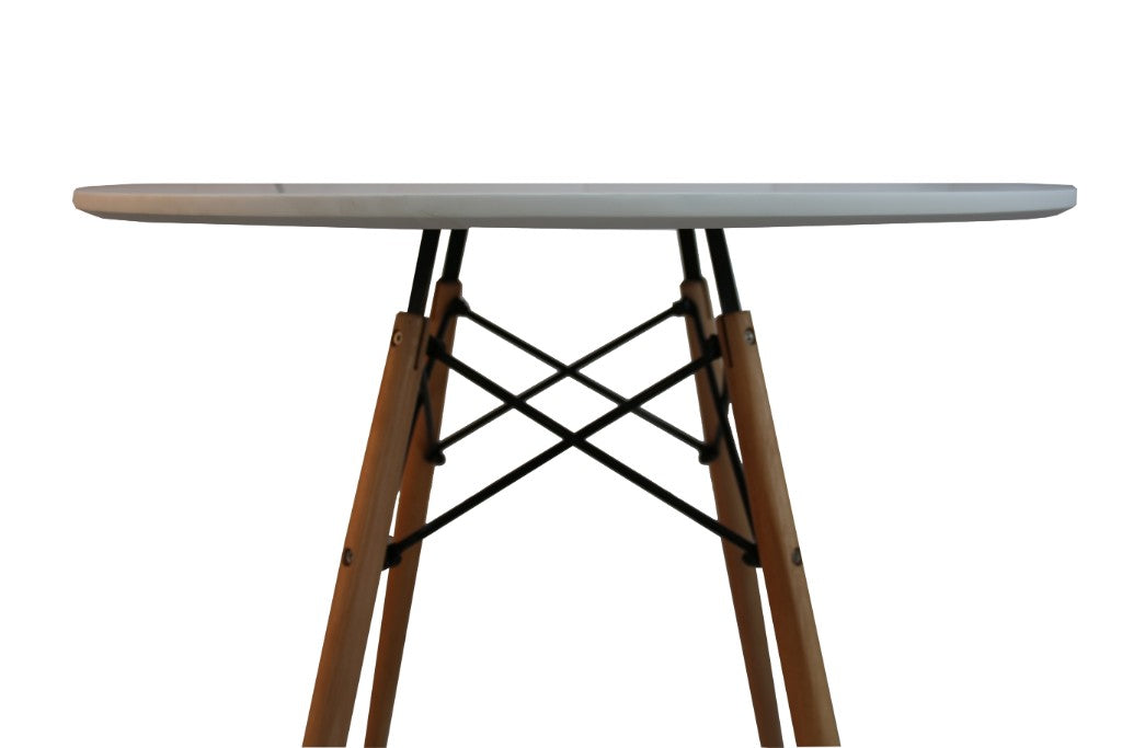 Pippin Round Dining Table 80cm - White