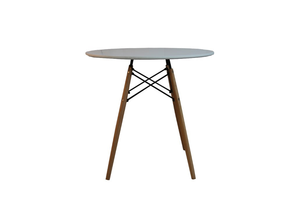 Pippin Round Dining Table 80cm - White