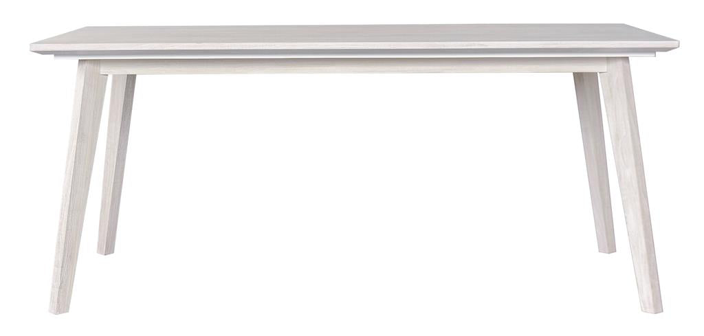 Paloma Acacia Dining Table 180cm - Brushed White