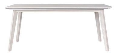 Paloma Acacia Dining Table 180cm - Brushed White