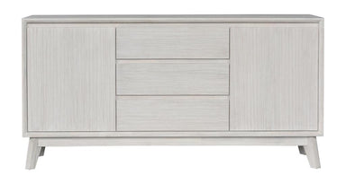 Paloma 3 Drawer 2 Door Buffet - Brushed White