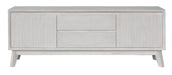 Paloma 2 Door Entertainment Unit - Brushed White