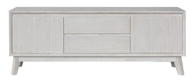 Paloma 2 Door Entertainment Unit - Brushed White
