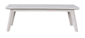 Paloma Coffee Table - Brushed White