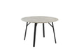 Stonehaven Round Dining Table 120cm - Grey Stone