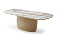 Rivoli Oval Ceramic Dining Table 220cm
