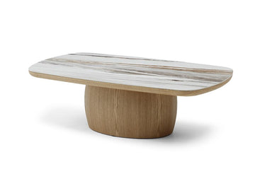 Rivoli Ceramic Coffee Table - Ash