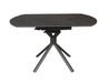 Pivot Swivel Extension Dining Table - Dark Grey