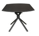 Pivot Swivel Extension Dining Table - Dark Grey