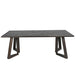 Taos Mango Wood Dining Table 220cm - Chocolate