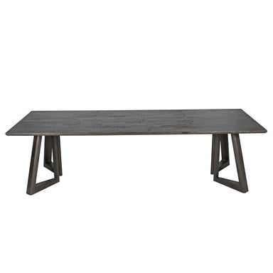 Taos Mango Wood Dining Table 280cm - Chocolate