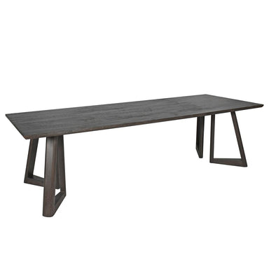 Taos Mango Wood Dining Table 280cm - Chocolate