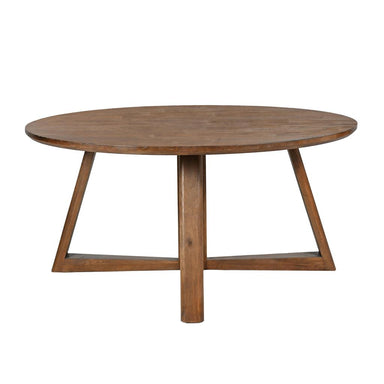 Sonora Round Mango Wood Dining Table 160cm - Brown