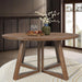 Sonora Round Mango Wood Dining Table 160cm - Brown